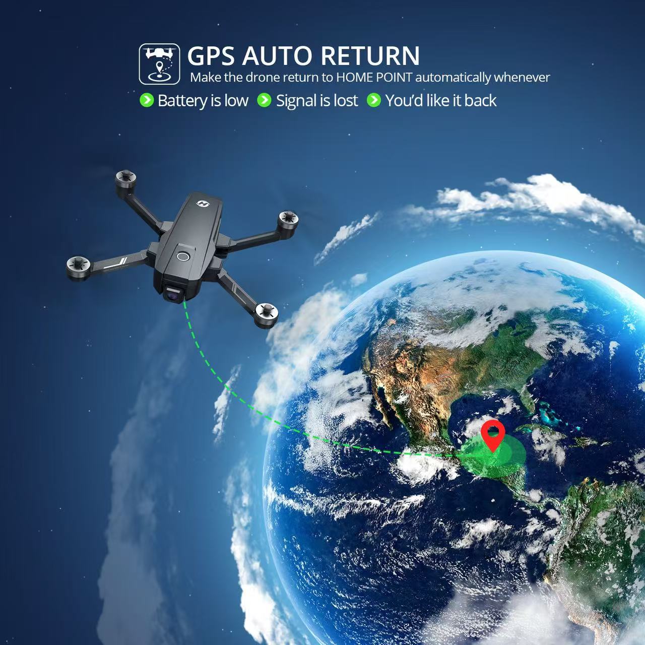Holy Stone HS720E Upgraded 4K Drone GPS 5G FPV WiFi F详情图13