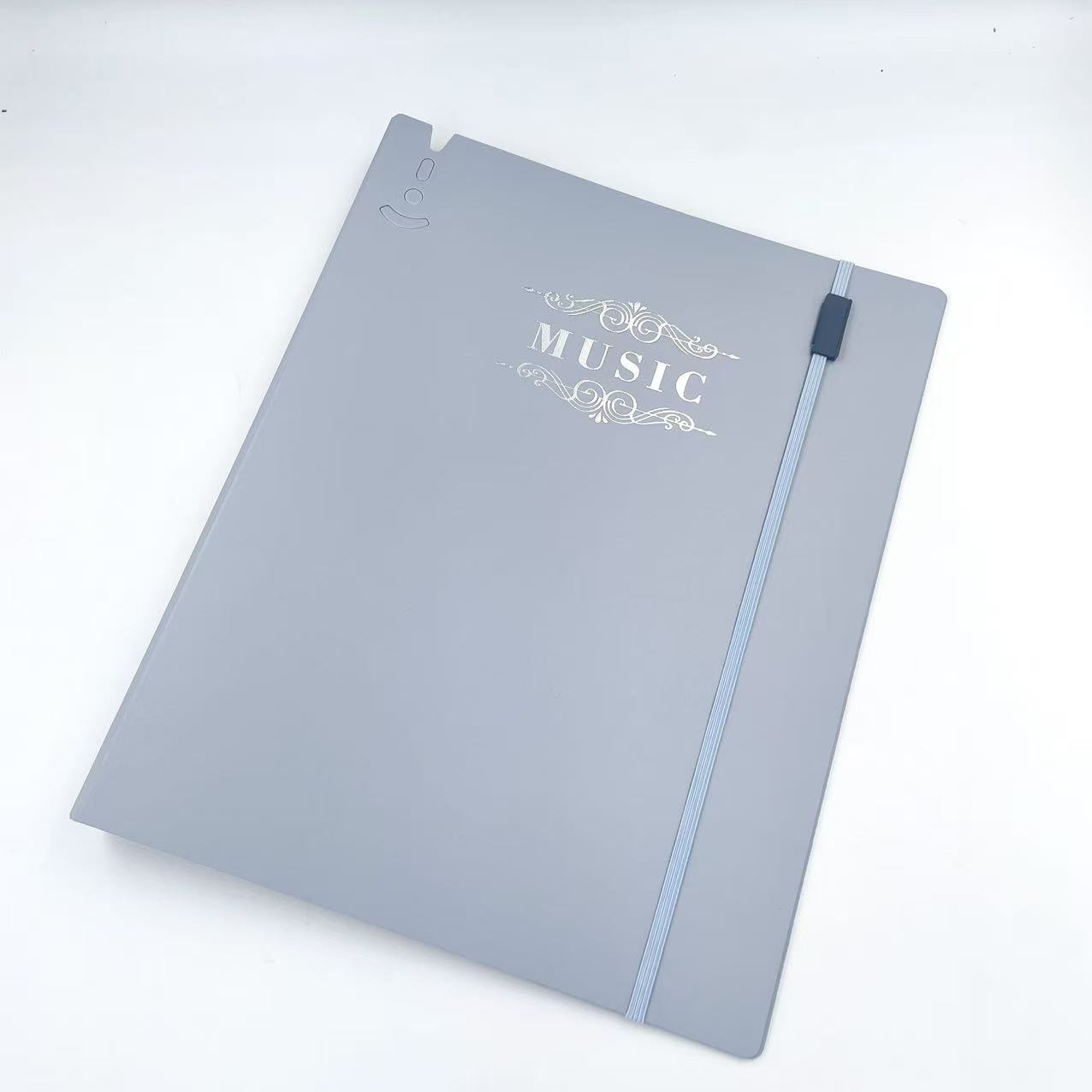 A4 binding folder, test paper materials storage clamp, multi-hole iron clamp Item Picture