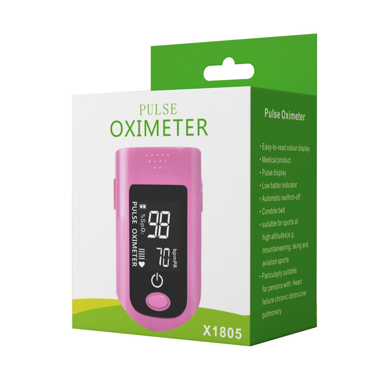 CE cross-border finger clip blood oxygen meter, pulse blood oxygen saturation monitoring, sleep monitoring, heart rate blood oxygen meter oximeter detail image 3