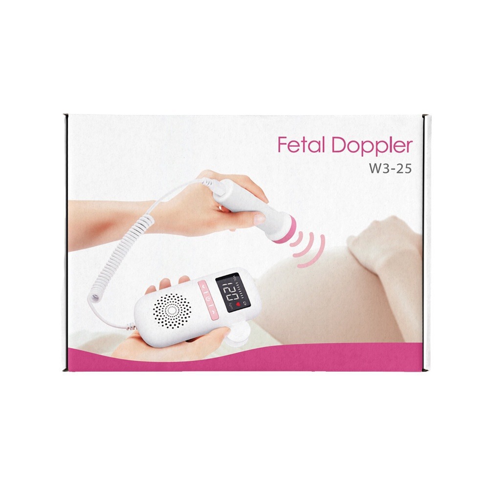 Foreign trade Fetal heart rate monitor, home doppler for pregnant women to listen to fetal heart rate Fetal doppler Application Scenario