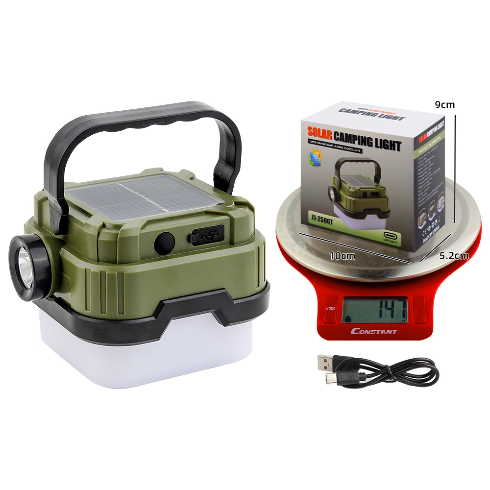 KINSACH Star Source LED Type-C/Solar Charging Camping Lamp Specification image