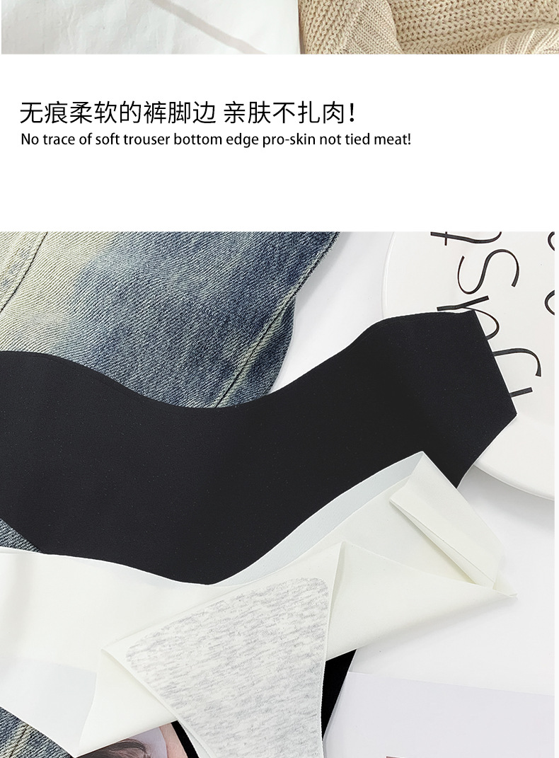无痕粉底液色无痕冰丝瑜伽运动丁字裤轻薄低腰纯棉裆不夹臀丁字裤详情13