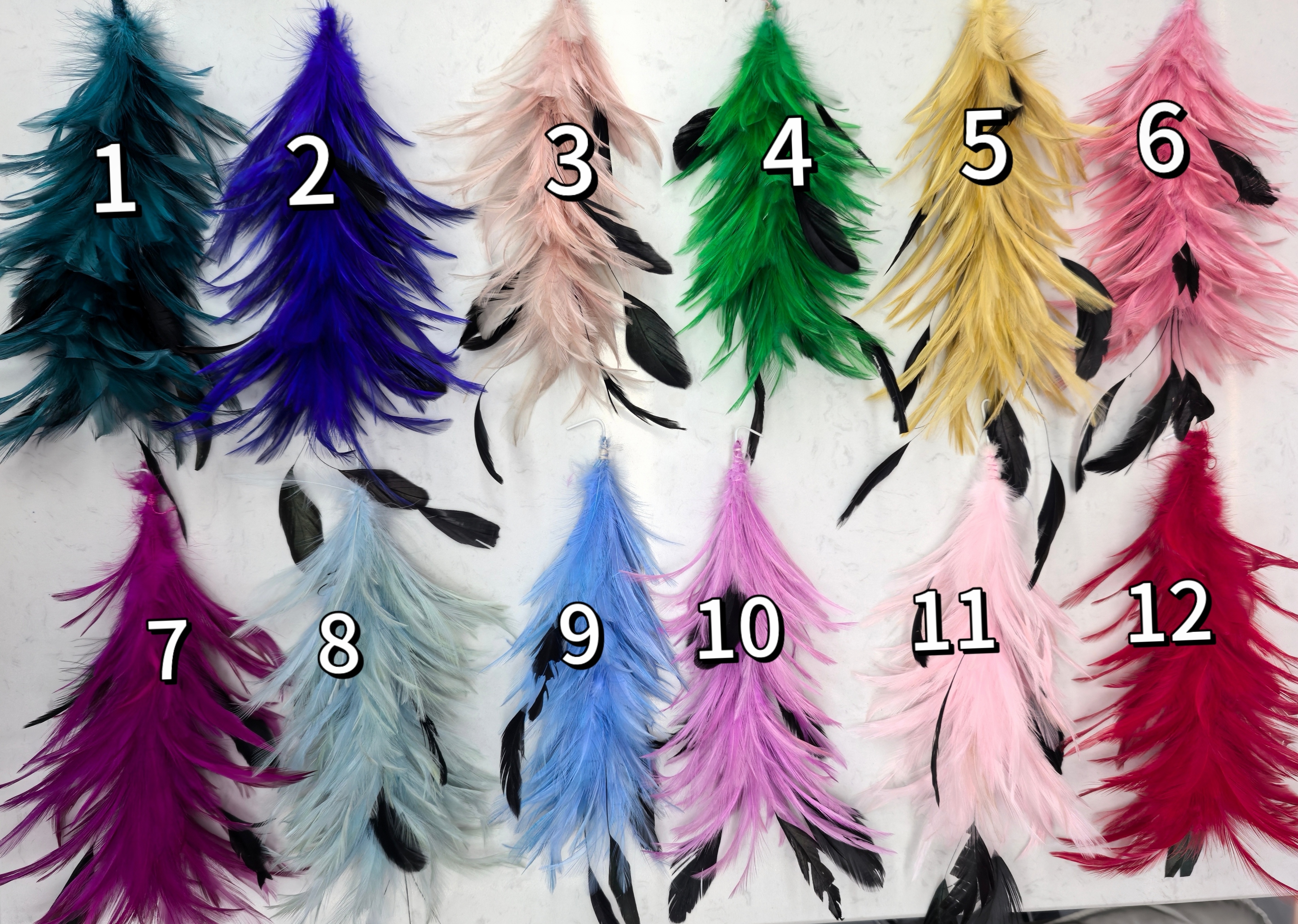 The Manufacturer Offers In Stock Latin Dance Headwear, Stage Dance Performance Headwear, And Colorful Feather Wire Flower Headwear
