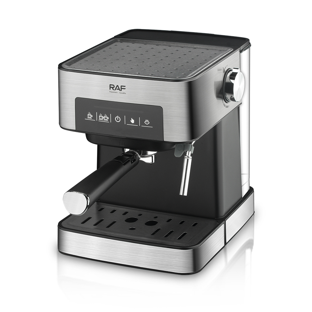 RAF European standard cross-border Italian coffee machine, double-cup household small semi-automatic high-pressure steam milk foam for office use Application Scenario