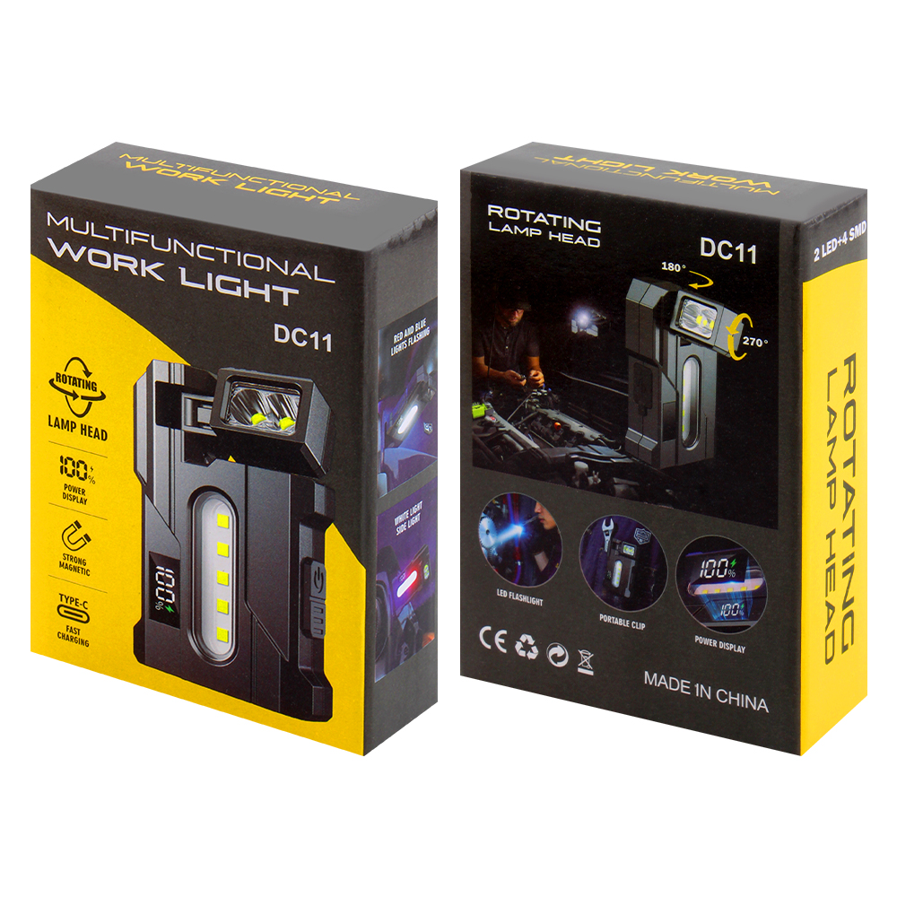 KINSACH Star Source type-c Charging XTE+ Surface Mount Work Light Application Scenario