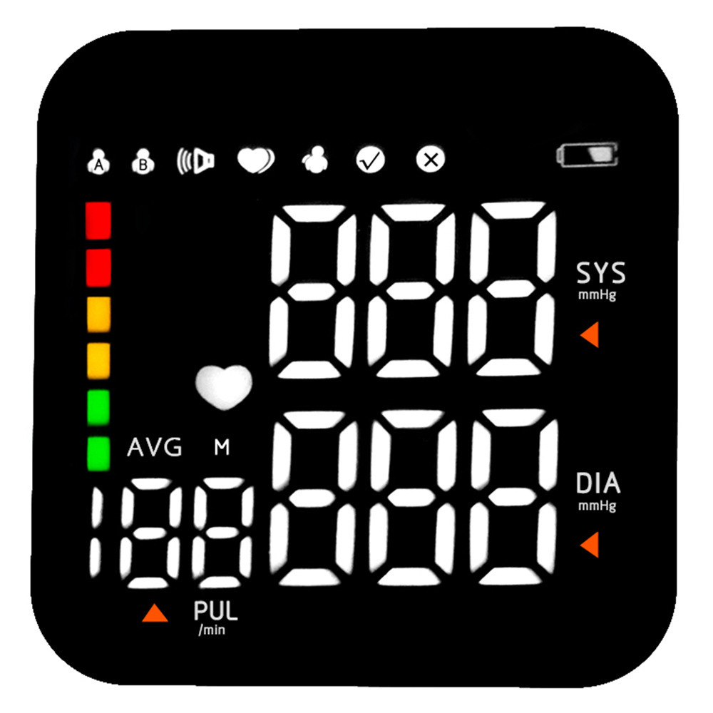 English export packaging electronic wrist blood pressure monitor Home blood pressure meter digital bp machine Item Picture