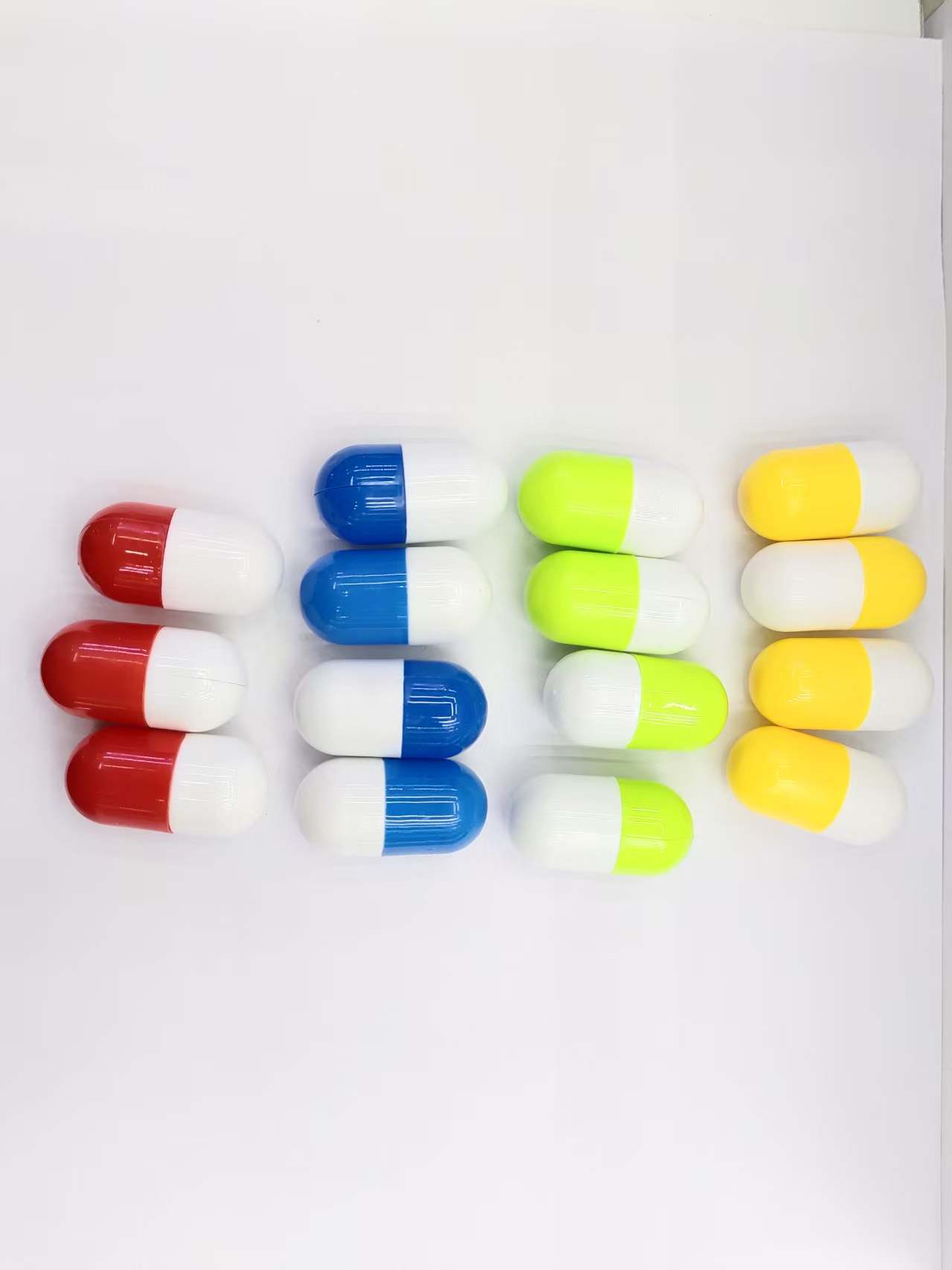 胶囊药丸笔设计混色圆珠笔儿童奖品礼物批发迷你圆珠笔