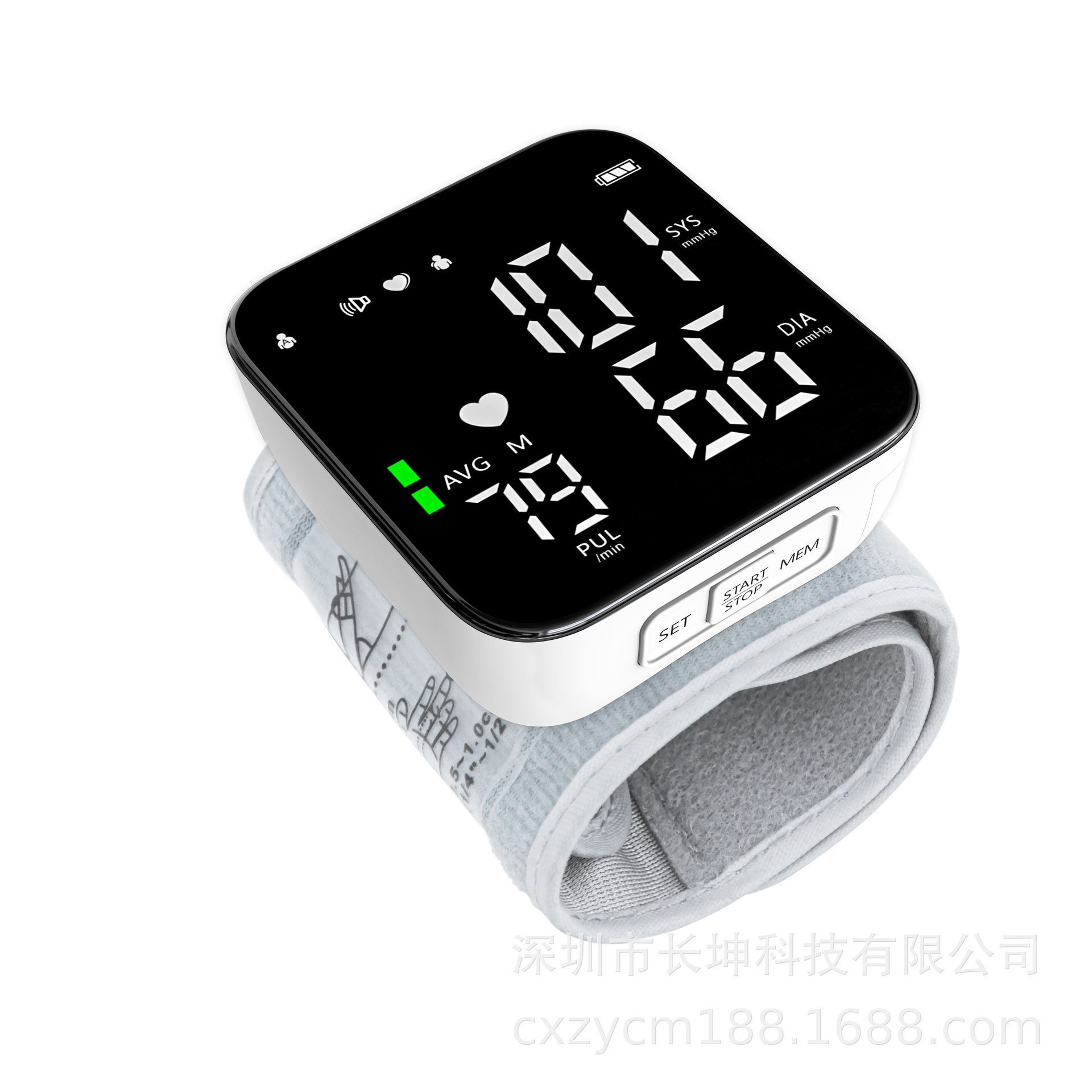 English export packaging electronic wrist blood pressure monitor Home blood pressure meter digital bp machine