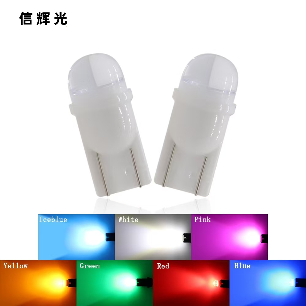 New type of automotive LED width indicator light reading light T10 3030 1SMD ceramic high-brightness 1.5W chip license plate light Item Picture