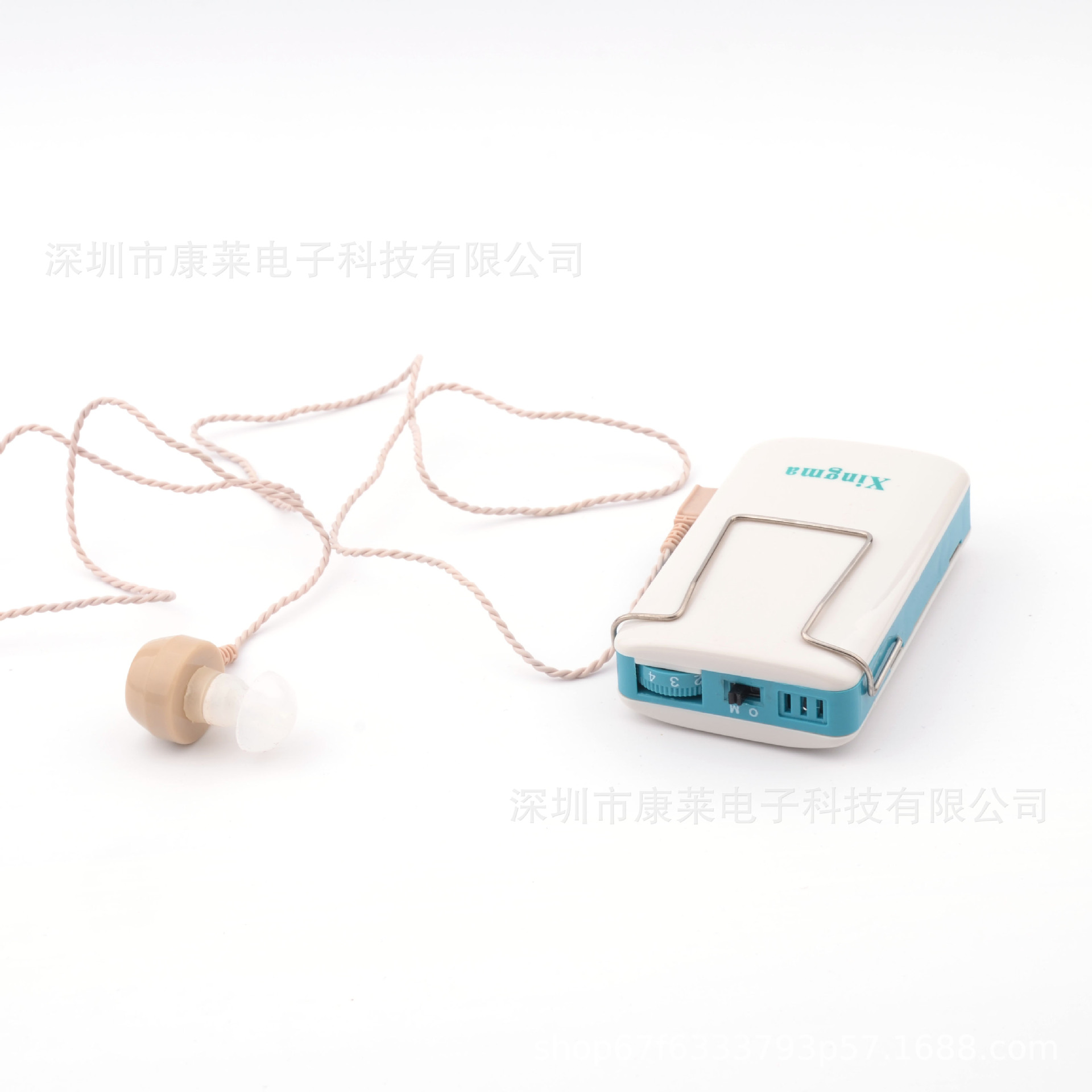 Wholesale of hearing aid XM-999E, a battery-powered hearing aid amplifier for the elderly Specification image