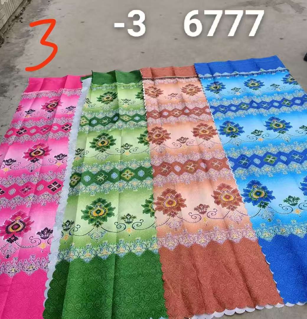 印花窗帘，价格便宜，花型多，颜色混装，详情图9