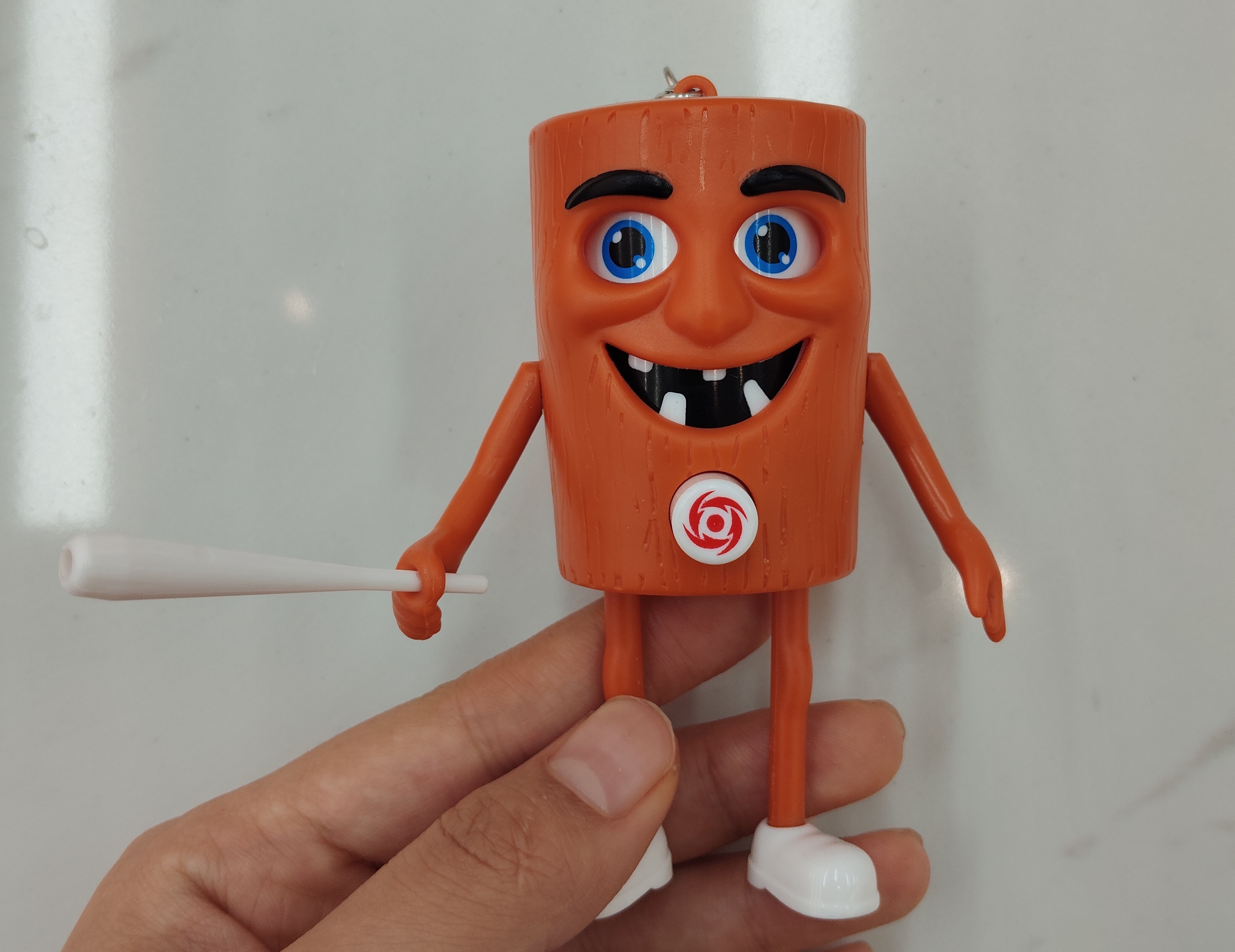 Cross-border All-pass Wooden stick figure Press face-changing figurine Shan Hai Jing series Trendy Toy ornaments, dolls, keychains, pendants Specification image