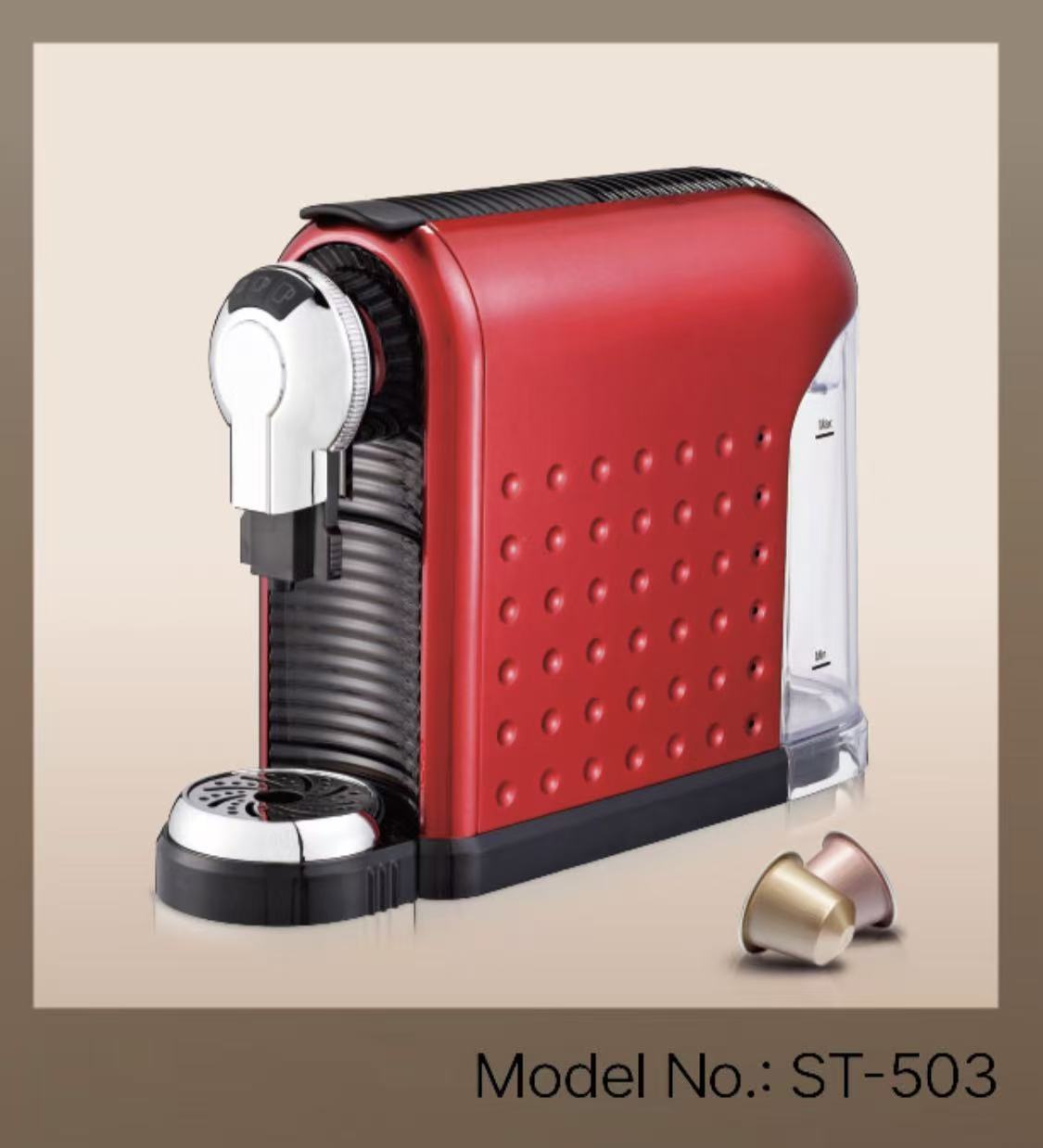 Italian capsule coffee machine details Picture