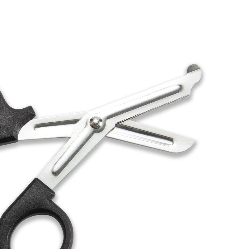 不锈钢弯头纱布绷带剪刀 帆布剪 家用急救包配件户外野营急救剪刀 详情图2