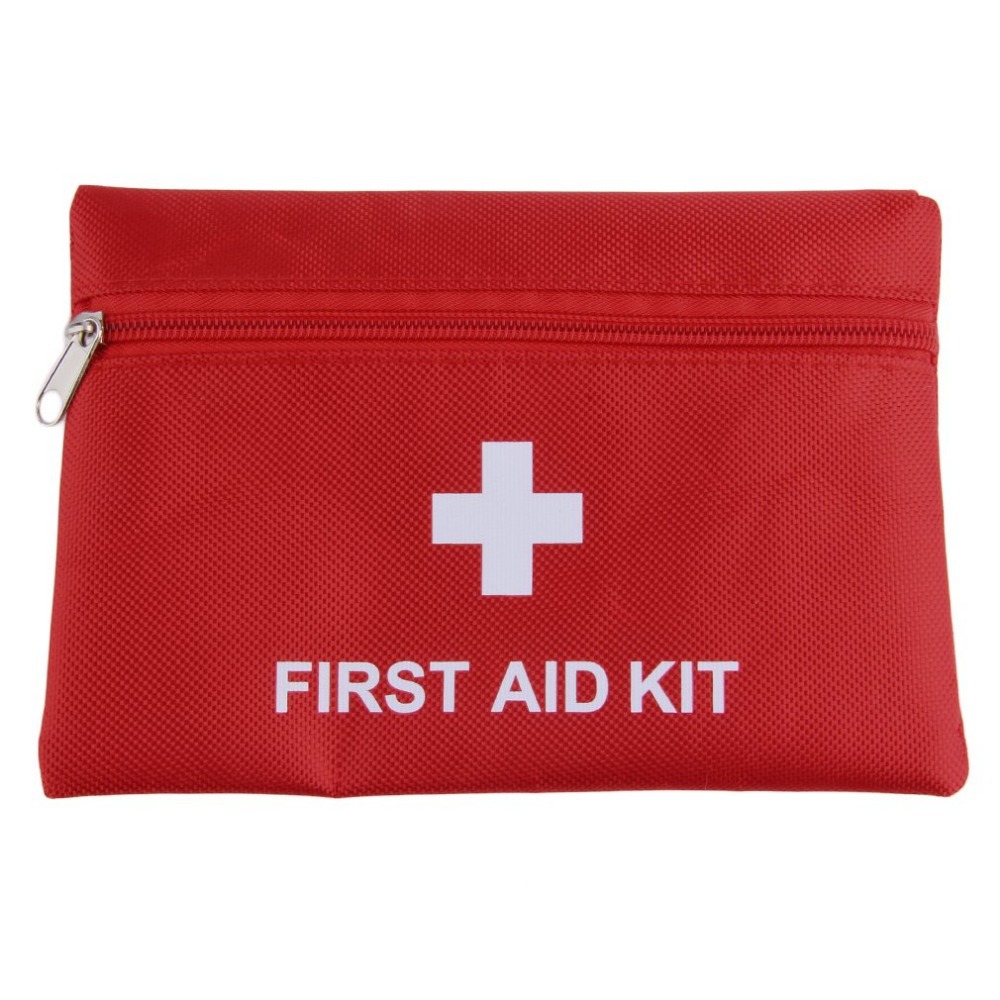 Household outdoor school epidemic prevention bag storage bag, travel red first aid kit small portable medical supplies storage bag Application Scenario
