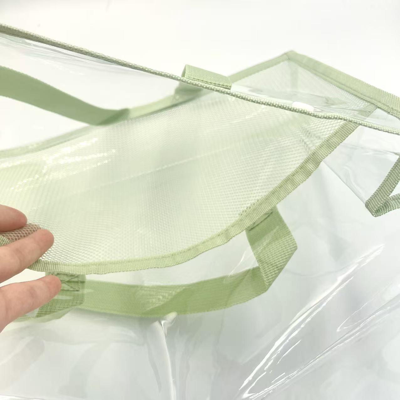 Органный пакет A4 - портативный пакет PVC (PVC), офисный пакет (PVC), самопроизводительный пакет для тестирования студенческих канцелярских принадлежностей pic 4