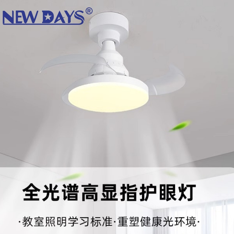 NEWDAYS brand's new cross-border E27 invisible fan light (with remote control) is a popular outdoor and courtyard energy-saving lighting product with remote control dimming, waterproof and dustproof features Application Scenario