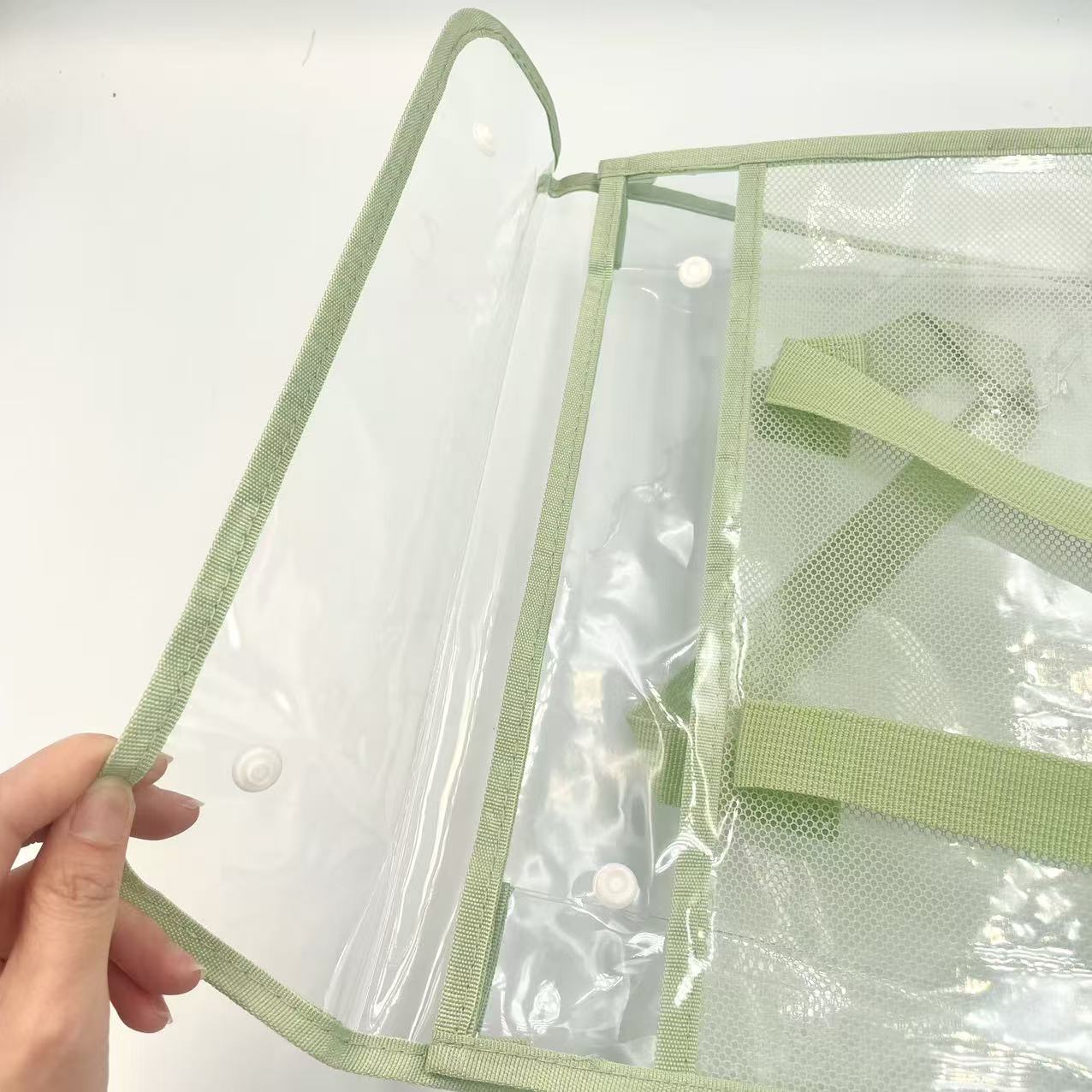 Органный пакет A4 - портативный пакет PVC (PVC), офисный пакет (PVC), самопроизводительный пакет для тестирования студенческих канцелярских принадлежностей pic 2