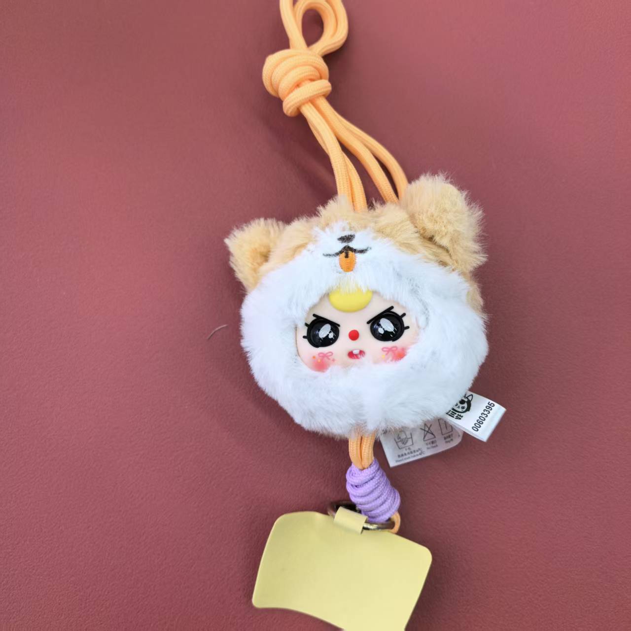 Super cute three-year-old kid mobile phone pendant, a fun and trendy toy details Picture