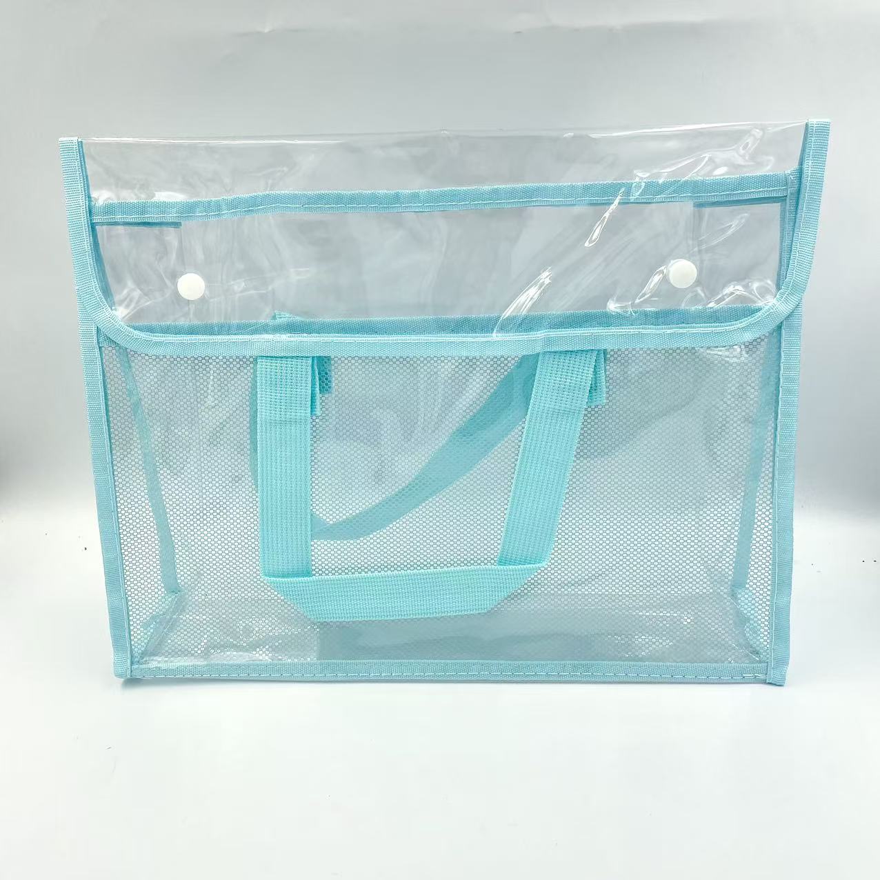 Organ bag, A4 hand-held PVC document bag, office file bag, self-produced and self-sold student stationery and test paper bag details Picture