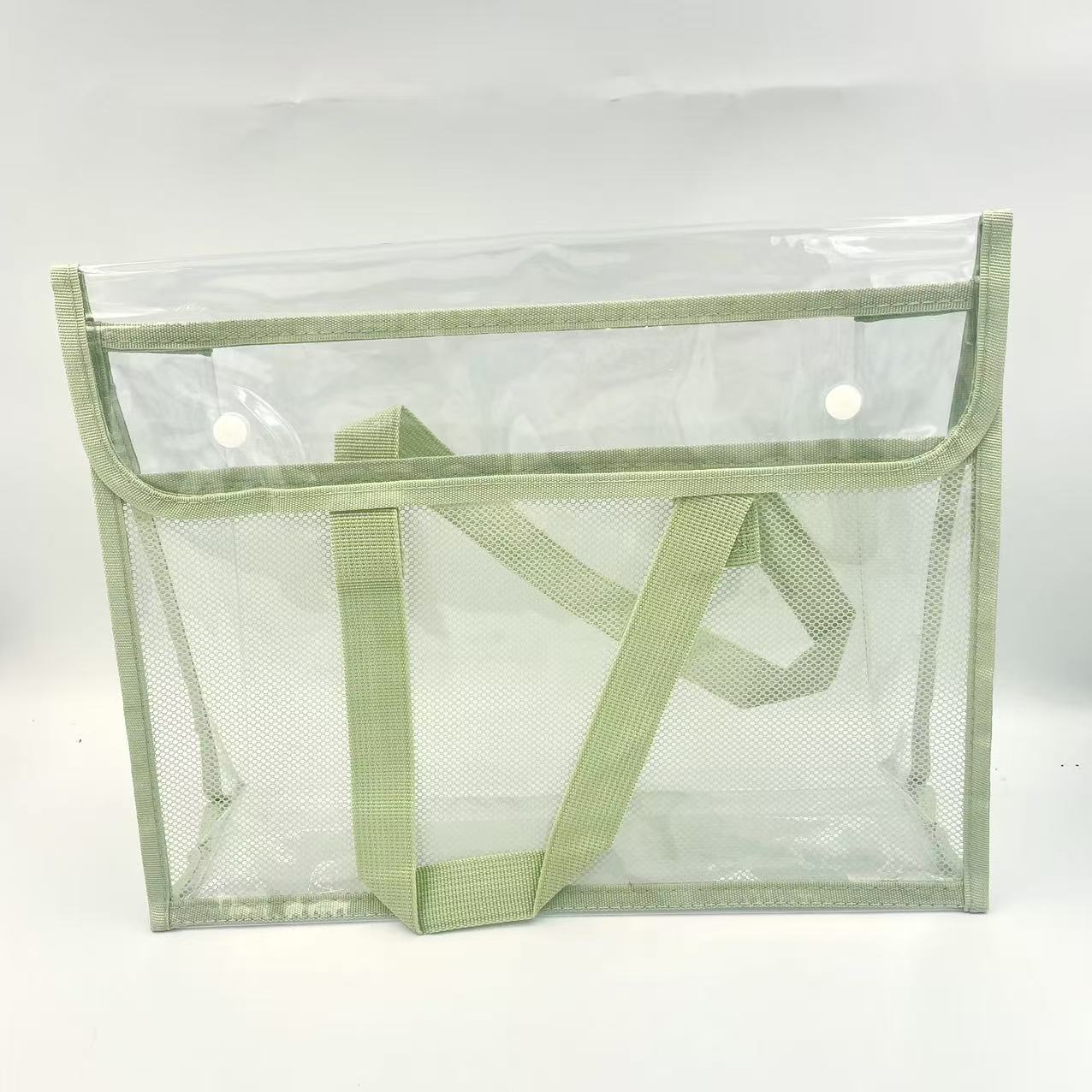 Organ bag, A4 hand-held PVC document bag, office file bag, self-produced and self-sold student stationery and test paper bag Item Picture