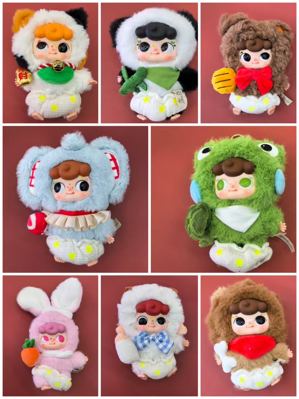 A cute and trendy three-year-old kindergarten blind box with sweet and cool mixed details and Easter eggs, exclusively for players