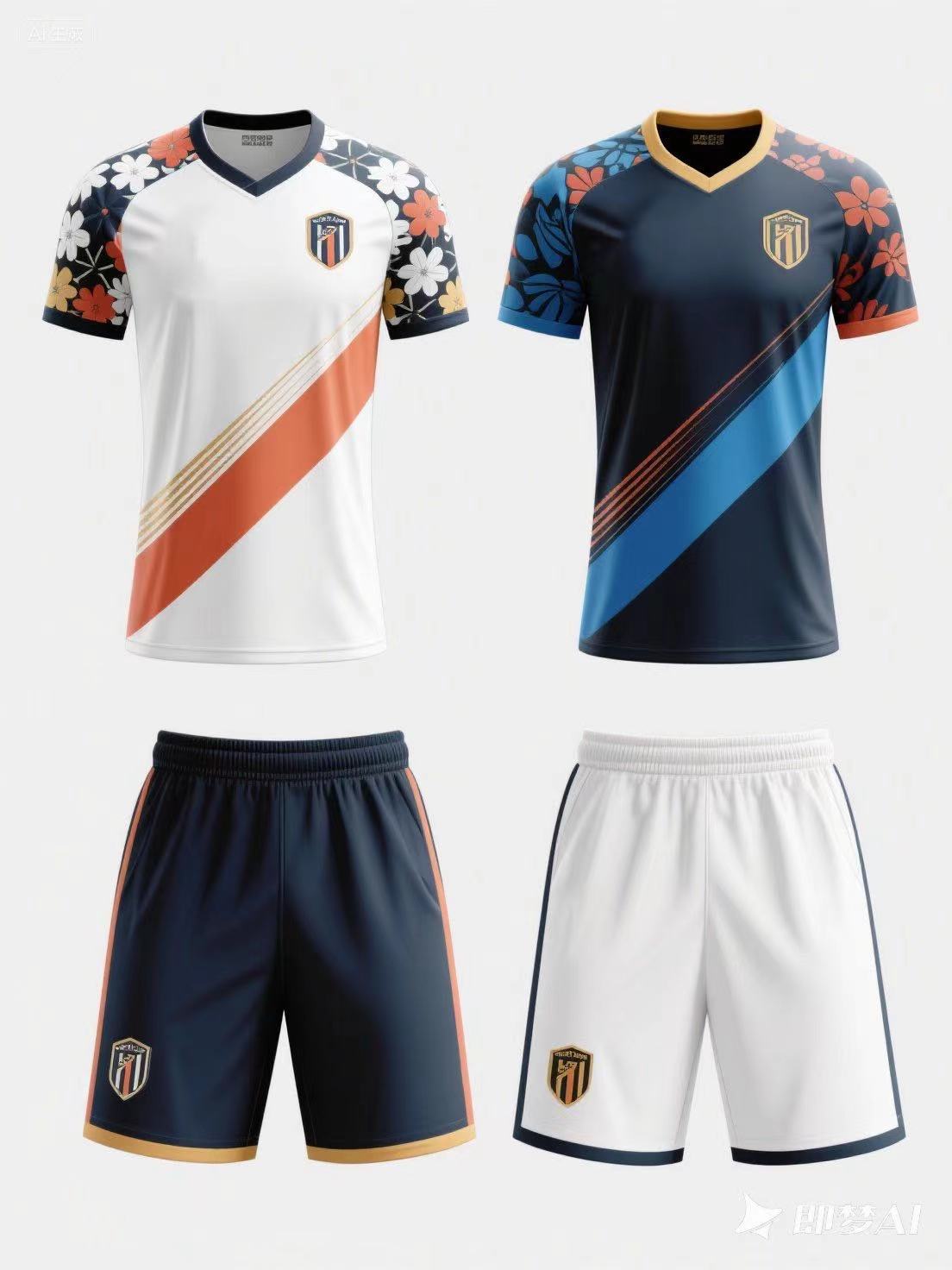 Customized football uniform sets, short-sleeved adult and children's football uniforms, and sports competition team uniforms Application Scenario