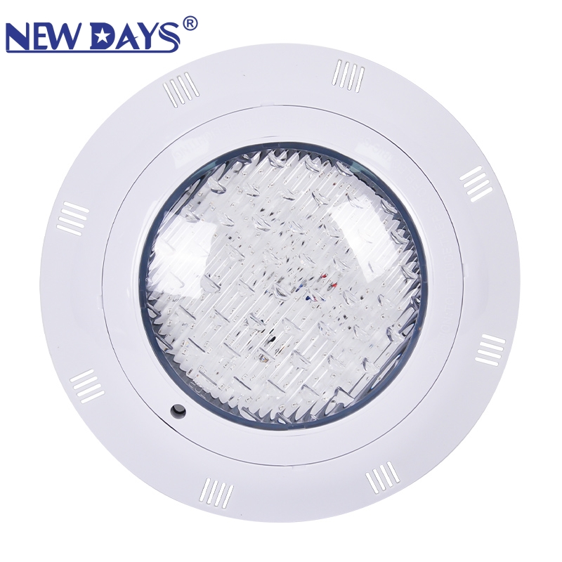 NEWDAYS品牌跨境新款LED泳池灯防水节能IP68防水 智能遥控变色 家用户外游泳池照明 限时优惠白底实物图