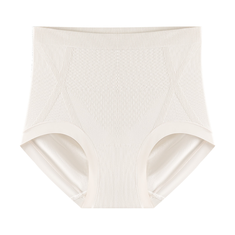 新款高腰内裤亲肤舒适一体无侧缝透气棉裆女士内裤无痕高腰X绷带塑身裤内裤详情16