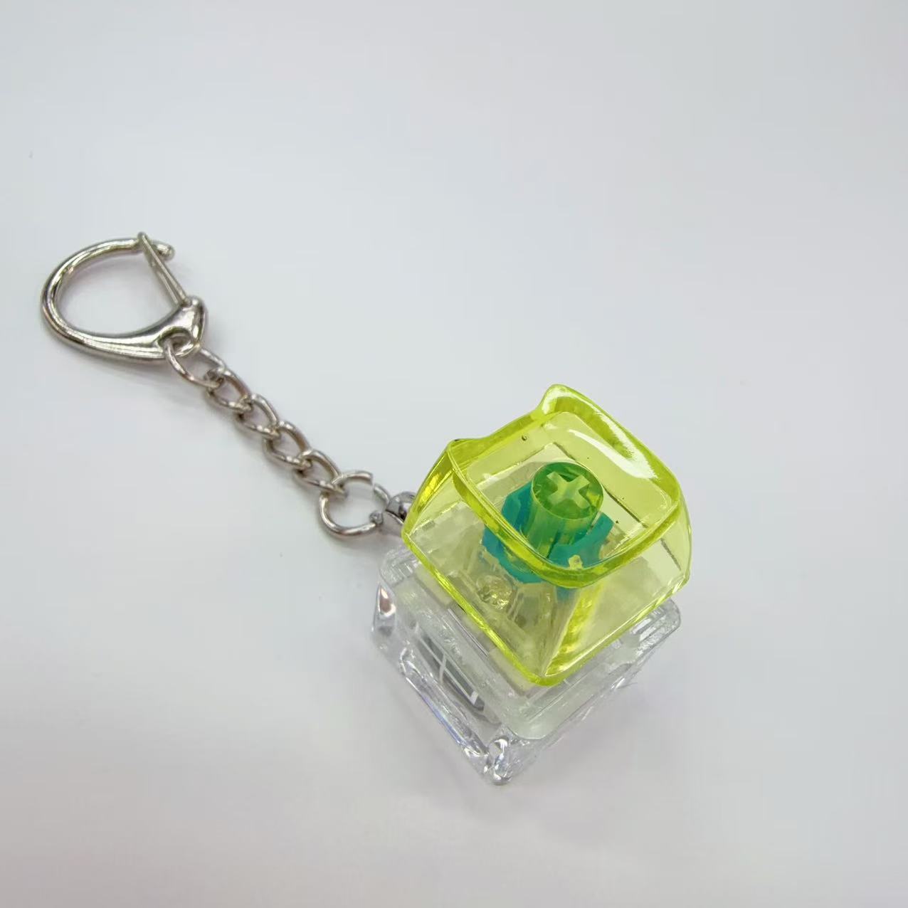 跨境减压单键PC帽指尖捏捏按压机械键盘解压按键钥匙挂件解压玩具详情图4