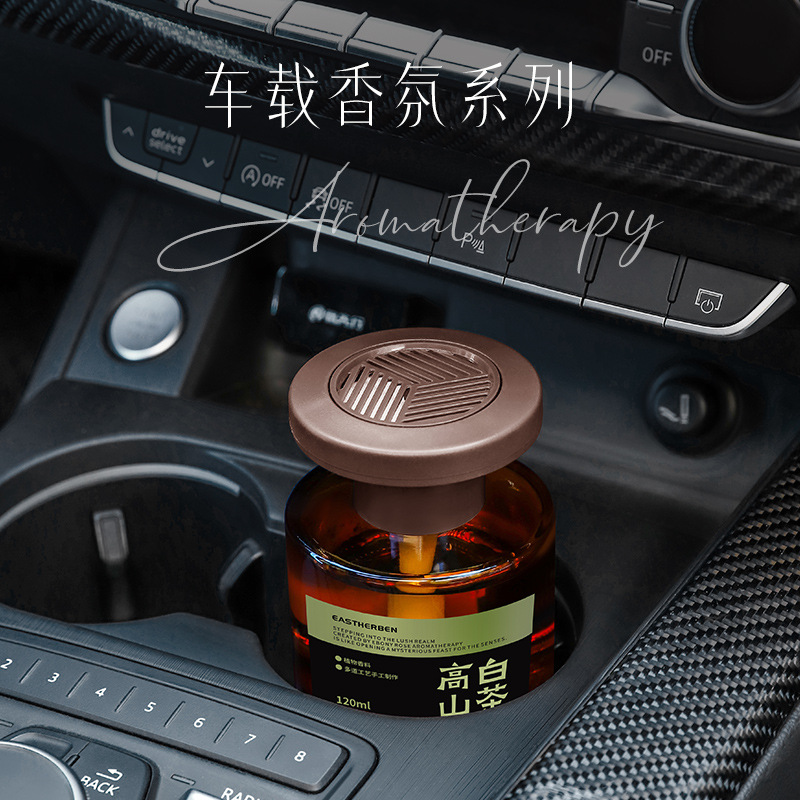 Car perfume, car aromatherapy, high-end car interior decoration, car-specific men's car fragrance, long-lasting light fragrance wholesale, car cup holder, aromatherapy, perfume, diffusing fragrance, car perfume, aromatherapy, car perfume bottle, car aromatherapy self-spray Application Scenario