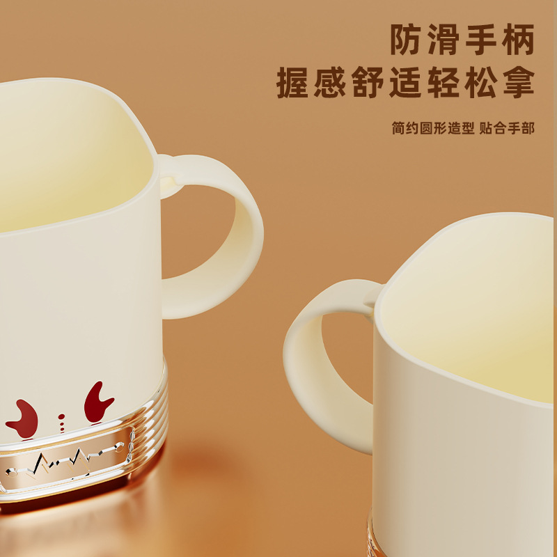 T54-TH-6202 square Domilon tooth Cup, couple mouthwash cup, bathroom toothbrush cup, washbasin cup, home Specification image
