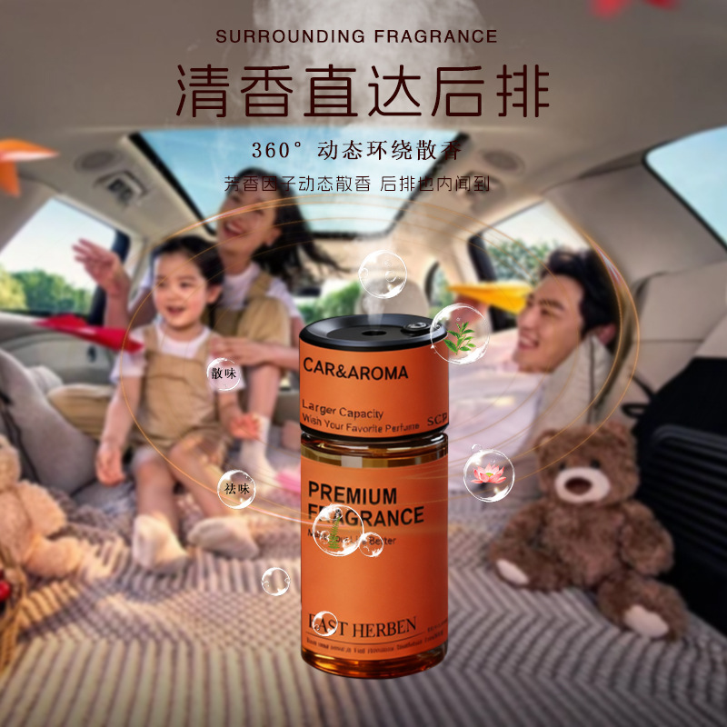 Self-spray car perfume, car aromatherapy, high-end car interior decoration, car-specific men's car fragrance, long-lasting wholesale car cup holder, aromatherapy, perfume, diffusing fragrance, car perfume, aromatherapy, car perfume bottle, car aromatherapy self-spray Specification image