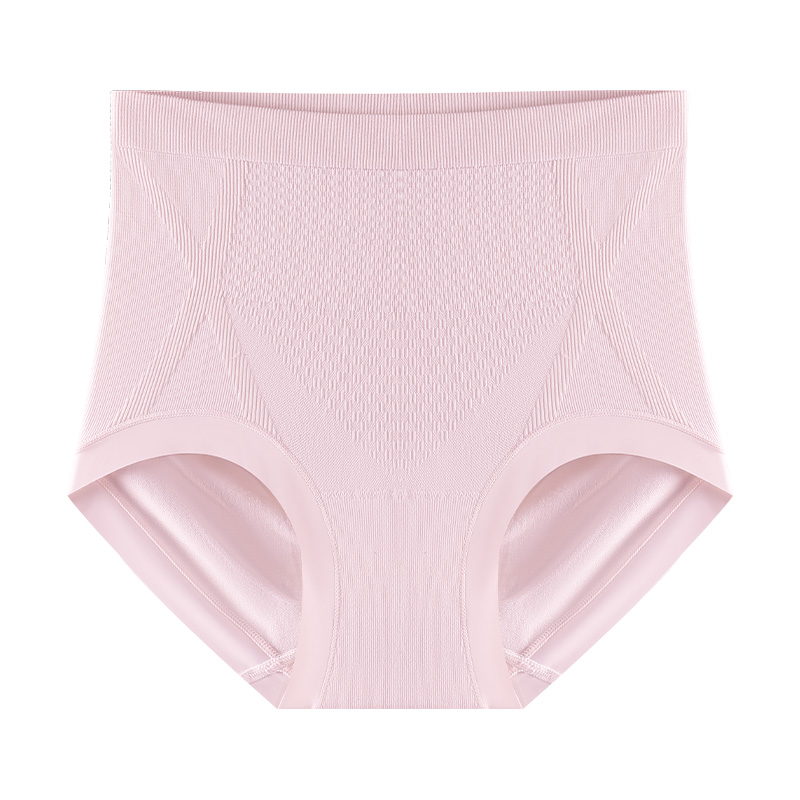 新款高腰内裤亲肤舒适一体无侧缝透气棉裆女士内裤无痕高腰X绷带塑身裤内裤详情19