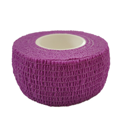 Non-woven fabric self-adhesive elastic bandage for fingerprint protection, body nail art, sports fixation, bandaging and finger protection wholesale detail image 5