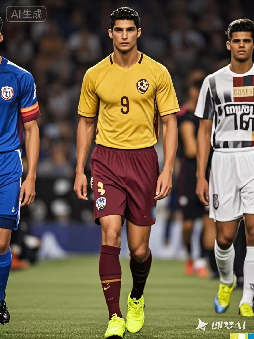 Customized football uniform sets, short-sleeved adult and children's football uniforms, and sports competition team uniforms based on provided drawings details Picture