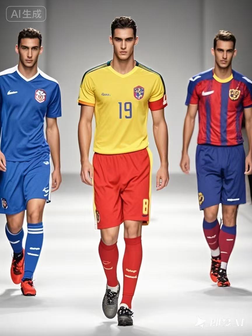 Customized football uniform sets, short-sleeved adult and children's football uniforms, and sports competition team uniforms based on provided drawings Application Scenario