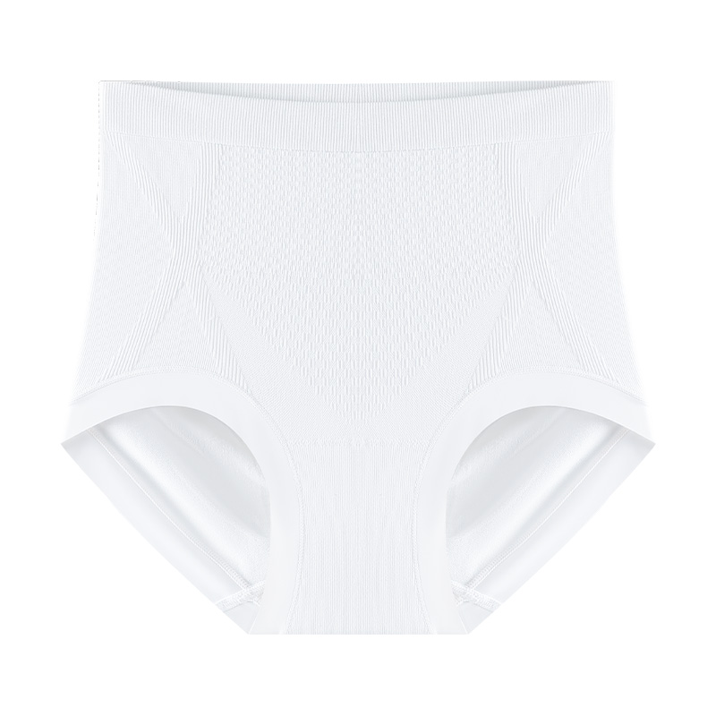 新款高腰内裤亲肤舒适一体无侧缝透气棉裆女士内裤无痕高腰X绷带塑身裤内裤详情15