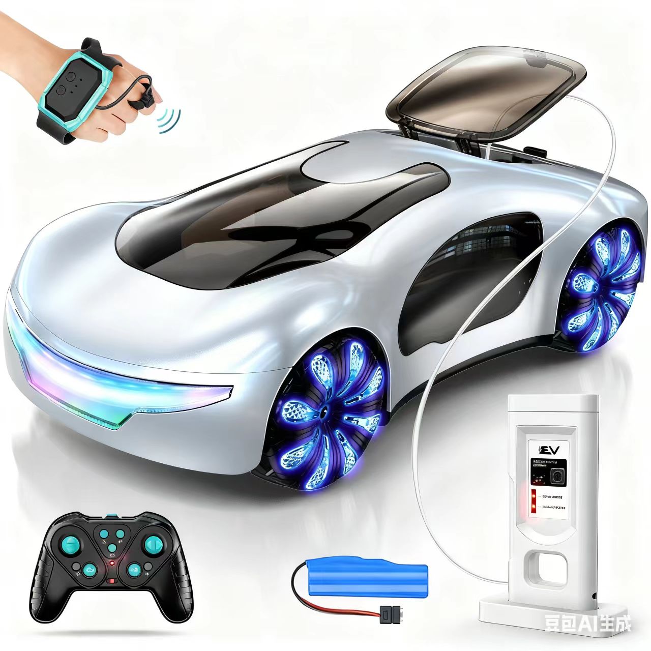 玩具/儿童玩具/遥控车/遥控汽车/挖掘机细节图