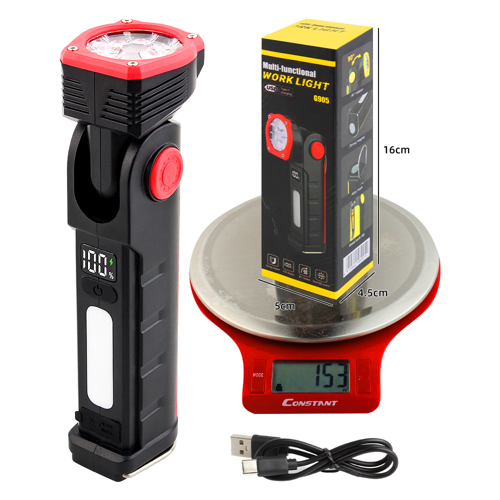 KINSACH Star Source USB Charging LED Work Light Specification image