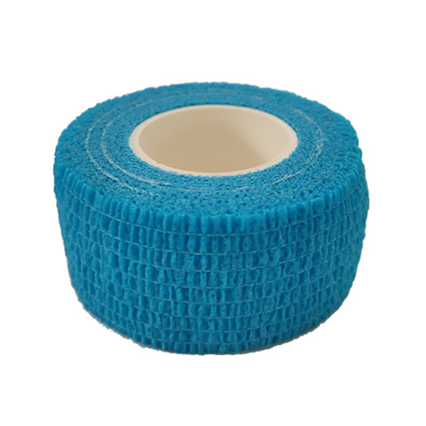 Non-woven fabric self-adhesive elastic bandage for fingerprint protection, body nail art, sports fixation, bandaging and finger protection wholesale detail image 11