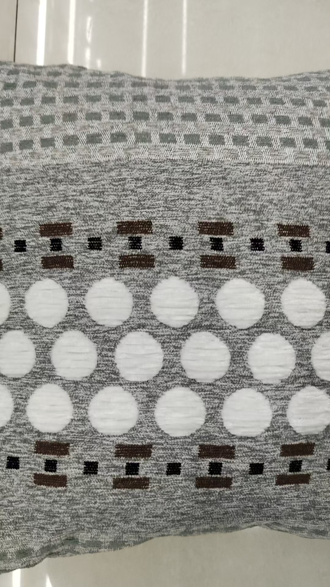 新款厂家直销批发白点中间方形抱枕