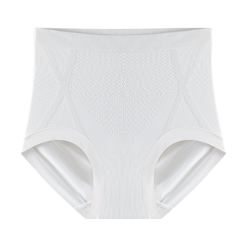 新款高腰内裤亲肤舒适一体无侧缝透气棉裆女士内裤无痕高腰X绷带塑身裤内裤详情18