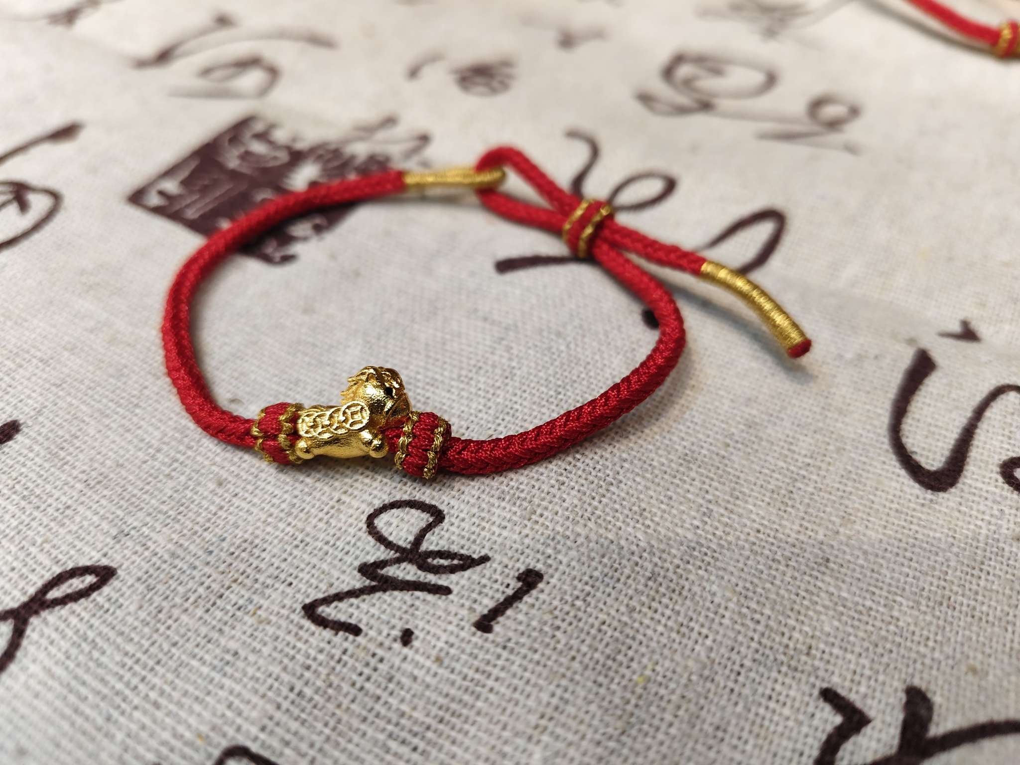 There will be money on the red string soon