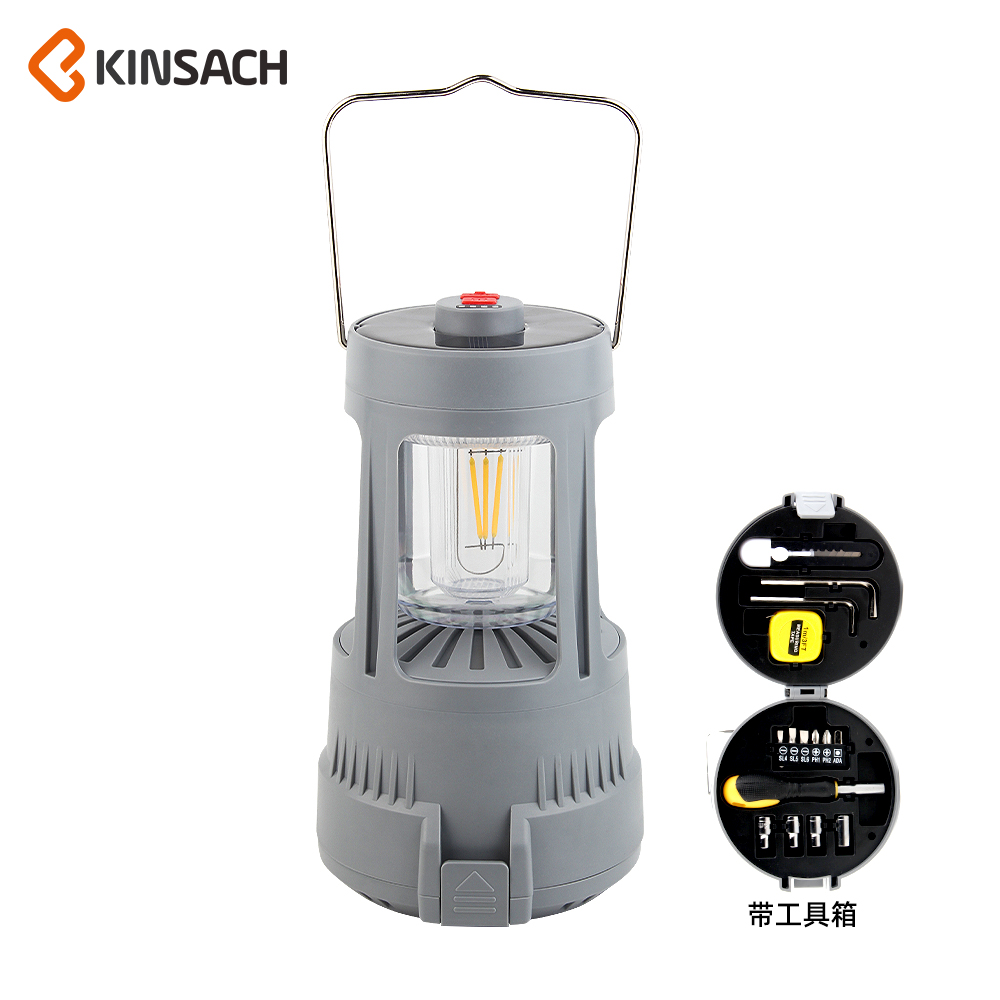 KINSACH Star Source LED Type-C/Solar Charging Kit for Camping Light