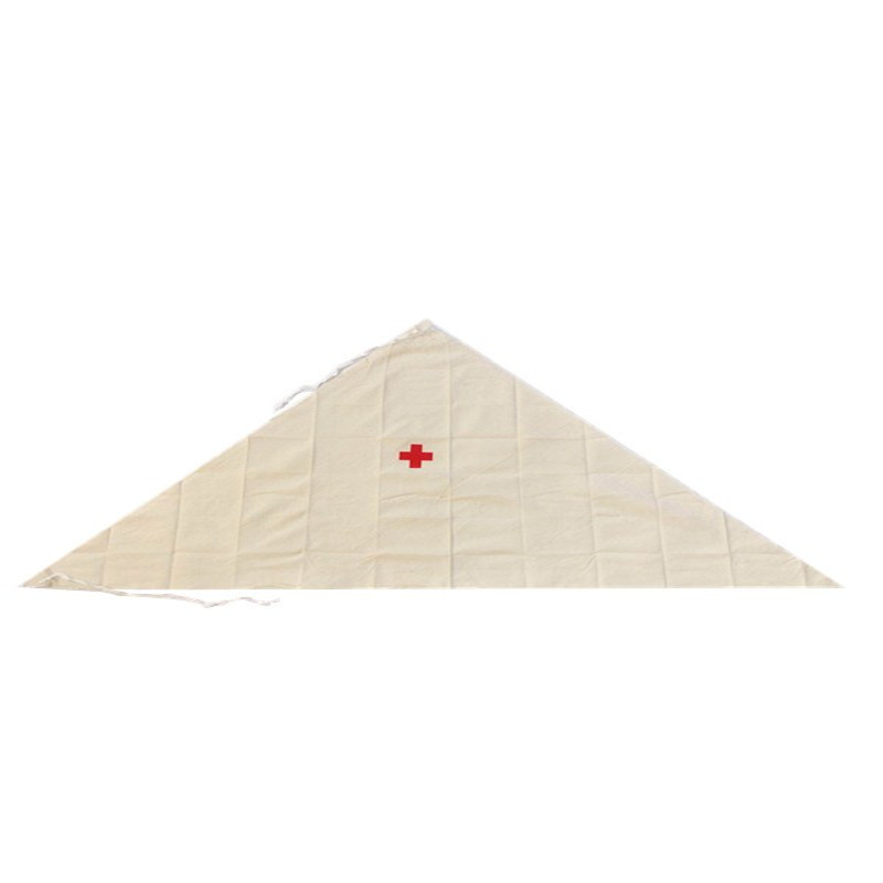The manufacturer produces Red Cross triangular bandage for hospital use, thickened all-cotton triangular bandage for teaching and training detail image 2