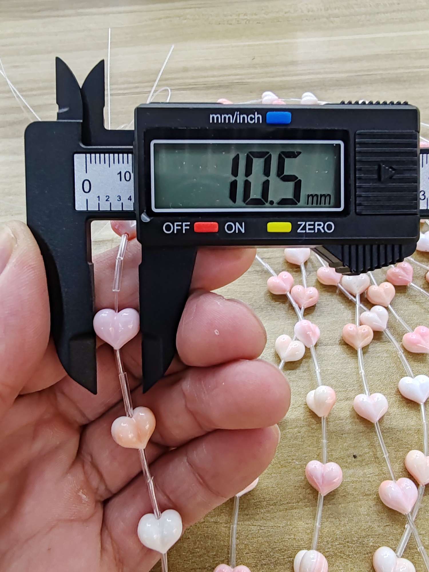 天然贝壳DIY雕刻女皇贝胭脂螺项链吊坠爱心手链耳环配件diy配件详情图4