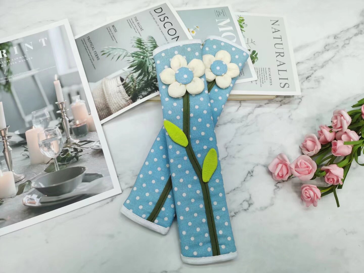 微波炉冰箱把手套防油污防凉套防静电汽车安全带防勒把手保护套详情9