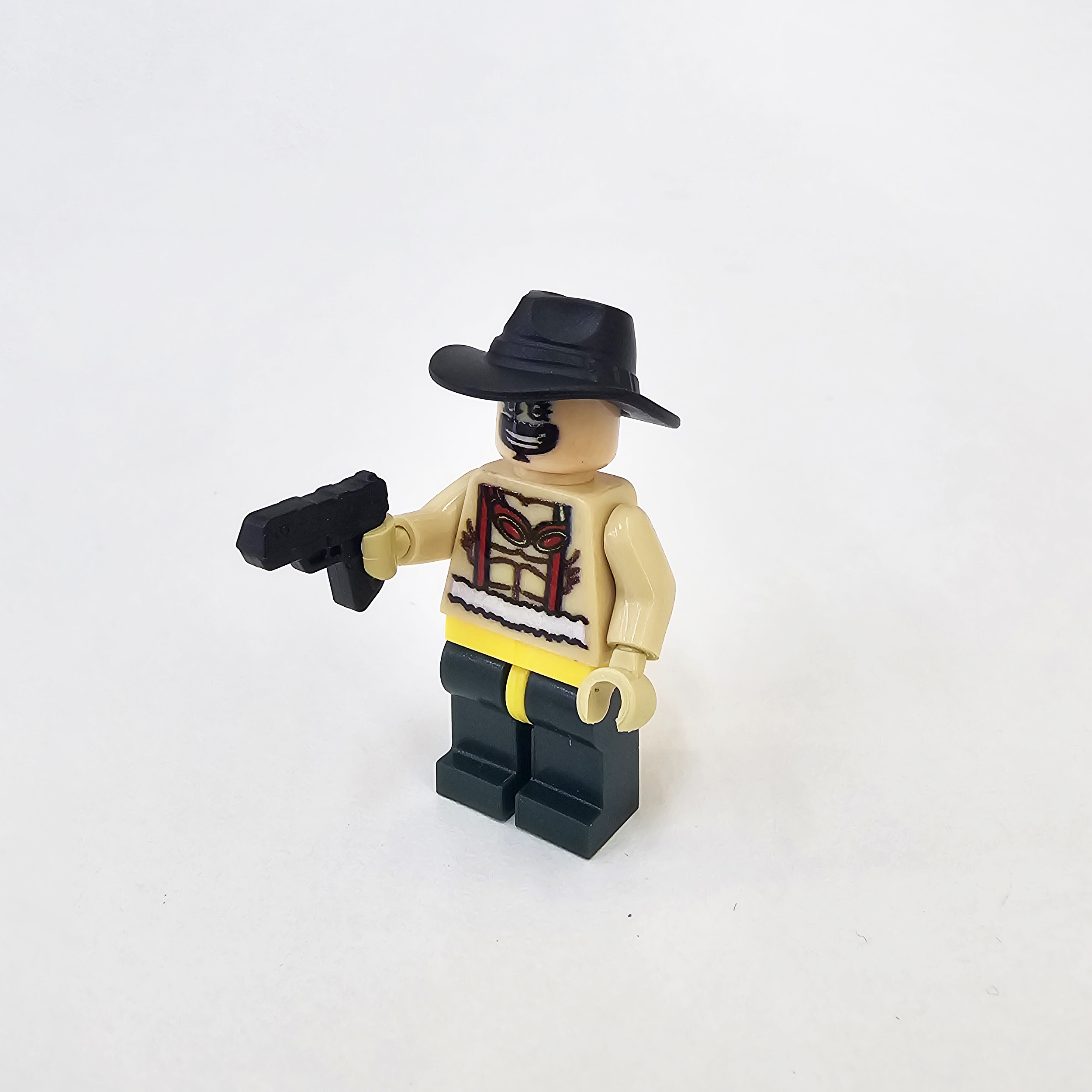 One Piece MiniFigure building blocks compatible with Lego children's educational toys, factory export wholesale Ninja with weapons, One Piece 1 yuan 20 pieces details Picture