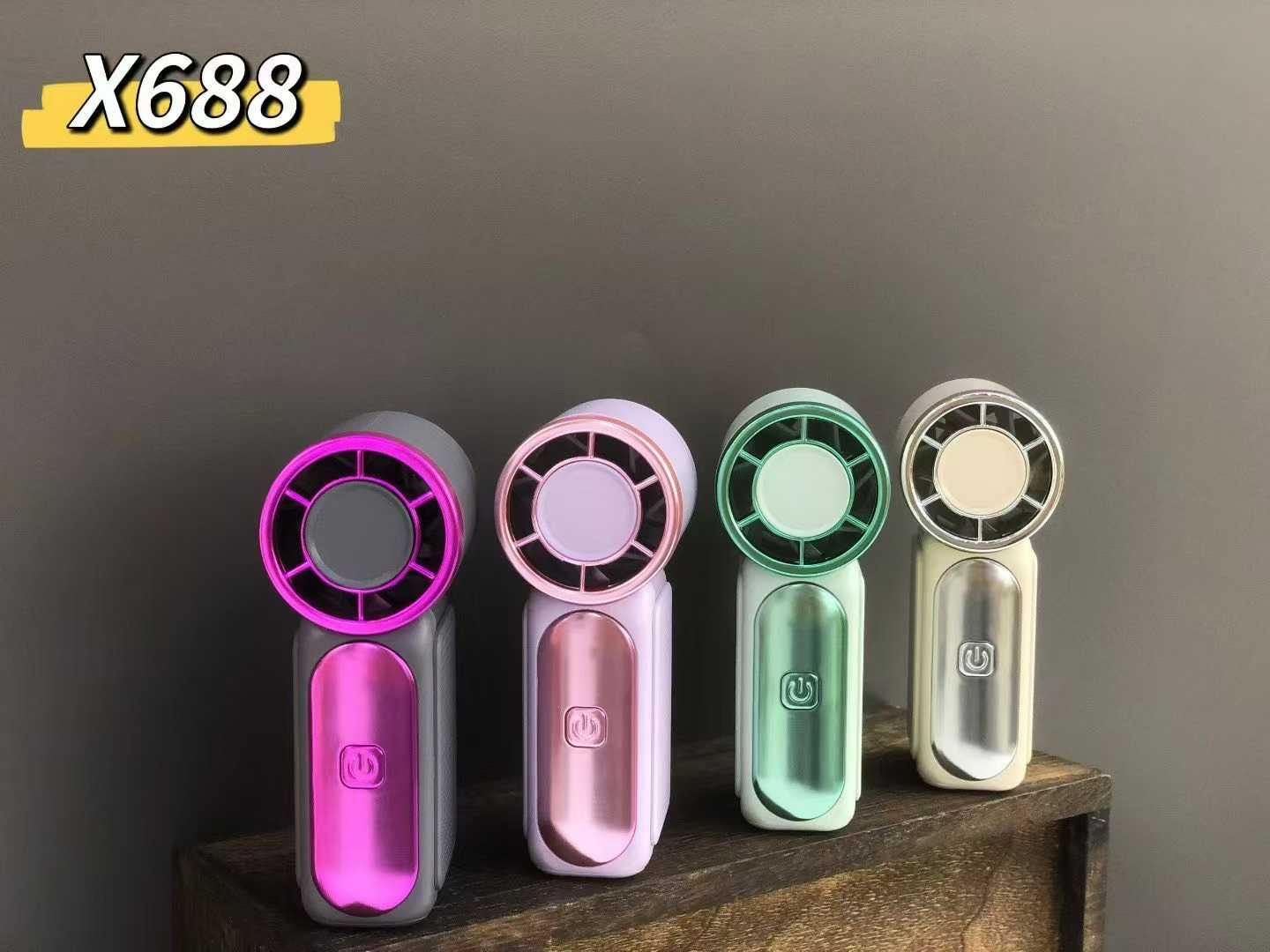 X688 Handheld fan details Picture
